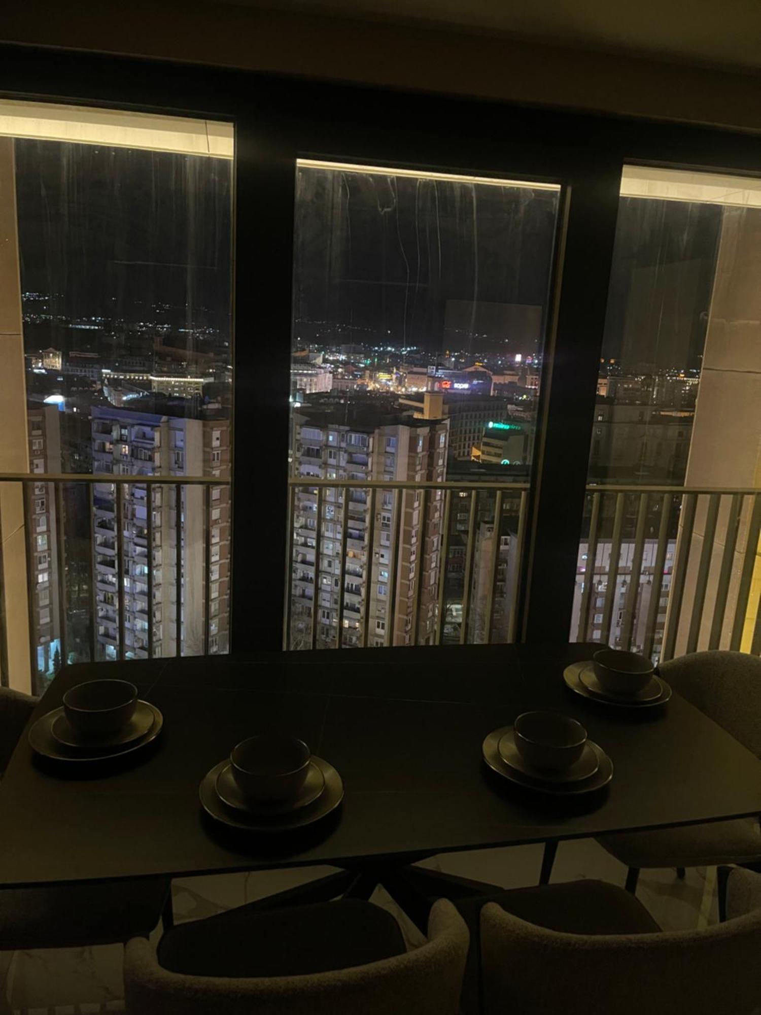 180° View Apartment In Diamond Building Σκόπια Εξωτερικό φωτογραφία